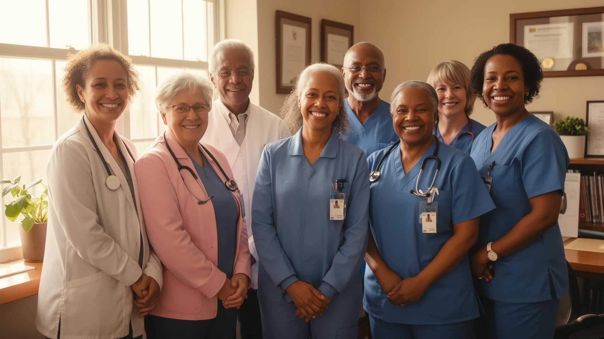 The St. Augustine care team